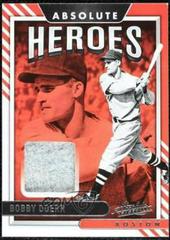 Bobby Doerr [Retail] #AHM-BD Baseball Cards 2022 Panini Absolute Heroes Memorabilia Prices