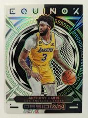 Anthony Davis [Green] #22 Basketball Cards 2022 Panini Obsidian Equinox Prices