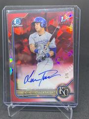 Luca Tresh [Red] #BSPA-LT Baseball Cards 2022 Bowman Chrome Sapphire Autographs Prices