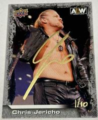 Chris Jericho [Autograph] Wrestling Cards 2022 Upper Deck AEW Prices