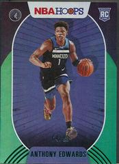 Anthony Edwards [Green] Basketball Cards 2020 Panini Hoops Prices