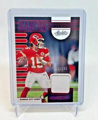 Patrick Mahomes II #CA-3 Football Cards 2023 Panini Absolute Canton Prices