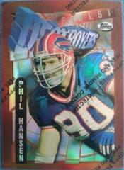 Phil Hansen [Refractor w/Coating] Football Cards 1996 Topps Finest Prices