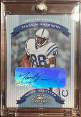 Marvin Harrison [Significant Signatures] #62 Football Cards 2002 Panini Donruss Classics Prices