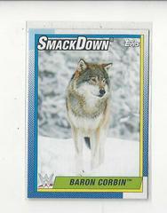 Baron Corbin [Wolf] Wrestling Cards 2021 Topps Heritage WWE Prices