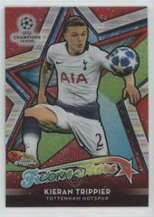 Kieran Trippier [Red Refractor] Soccer Cards 2018 Topps Chrome UEFA Champions League Future Stars Prices