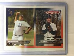 Justin Verlander Baseball Cards 2005 Topps Total Prices
