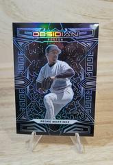 Pedro Martinez [Carolina Blue] Baseball Cards 2023 Panini Chronicles Obsidian Prices
