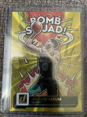 Jayson Tatum [Yellow Laser] Basketball Cards 2022 Panini Donruss Bomb Squad Prices