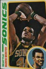 Marvin Webster #19 Basketball Cards 1978 Topps Prices