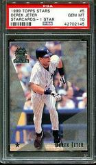 Derek Jeter [1 Star] #5 Baseball Cards 1999 Topps Stars Prices