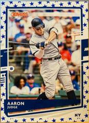Aaron Judge [Independence Day] #111 Baseball Cards 2020 Panini Donruss Prices