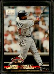Kirby Puckett #597 Baseball Cards 1993 Stadium Club 1st Day Production Prices