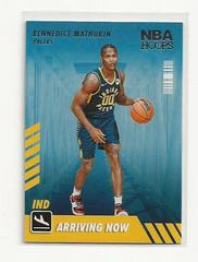 Bennedict Mathurin Basketball Cards 2022 Panini Hoops Arriving Now Prices