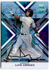 Luis Arraez [Autograph Aspirations Tie Dye] #77 Baseball Cards 2016 Panini Elite Extra Edition Prices