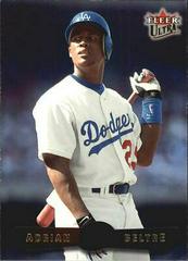 Adrian Beltre #29 Baseball Cards 2002 Ultra Prices