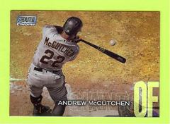 Andrew McCutchen [Refractor] Baseball Cards 2018 Stadium Club Chrome Prices