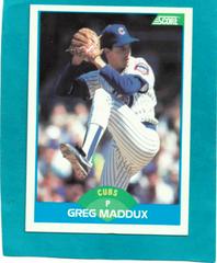 Greg Maddux Baseball Cards 1989 Score Prices