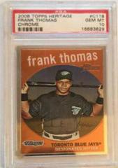 Frank Thomas #C118 Baseball Cards 2008 Topps Heritage Chrome Prices