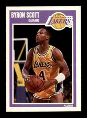 Byron Scott #78 Basketball Cards 1989 Fleer Prices