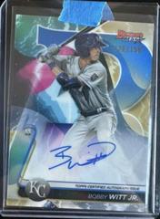 Bobby Witt Jr. [Blue Refractor] #BW Baseball Cards 2020 Bowman's Best of 2020 Autographs Prices