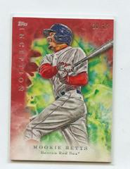 Mookie Betts [Red] Baseball Cards 2017 Topps Inception Prices
