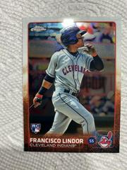 Francisco Lindor Baseball Cards 2015 Topps Chrome Prices