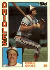 Wayne Gross Baseball Cards 1984 Topps Traded Prices