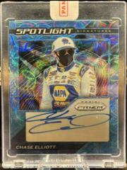 Chase Elliott [Carolina Blue Scope] #SS-CE Racing Cards 2021 Panini Prizm Spotlight Signatures Prices