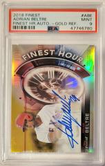 Adrian Beltre [Gold Refractor] #AB Baseball Cards 2018 Topps Finest Autographs Prices