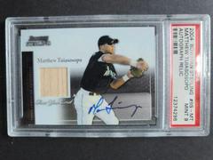 Matthew Tuiasosopo #BS-MT Baseball Cards 2004 Bowman Sterling Relic Autograph Prices