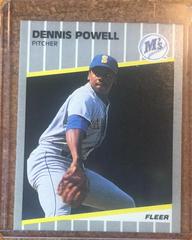 Dennis Powell Baseball Cards 1989 Fleer Update Prices