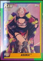 Asuka [Green] #5 Wrestling Cards 2021 Topps Heritage WWE Prices