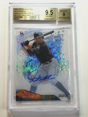 Giancarlo Stanton [Autograph Disco Diffractor] Baseball Cards 2014 Topps High Tek Prices