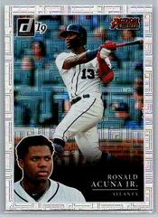 Ronald Acuna Jr. [Vector] #AA12 Baseball Cards 2019 Panini Donruss Action All Stars Prices
