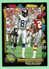 Anthony Carter #114 Football Cards 1991 Wild Card Prices