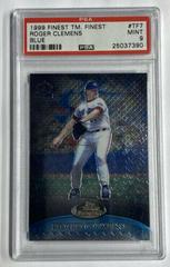 Roger Clemens Baseball Cards 1999 Finest Team Blue Prices