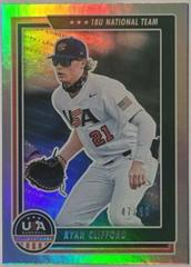 Ryan Clifford [Hobby Longevity Holo Silver] #51 Baseball Cards 2022 Panini Stars & Stripes USA Prices
