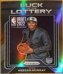 Keegan Murray #9 Basketball Cards 2022 Panini Prizm Luck of the Lottery Prices