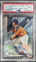 Joey Bart [Autograph Ice] #TOP-4 Baseball Cards 2019 Bowman Platinum Top Prospects Prices