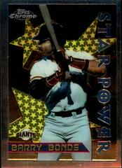 Barry Bonds #10 Baseball Cards 1996 Topps Chrome Prices