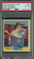 Heinie Manush [No W on Sleeve] #30 Baseball Cards 1936 Diamond Stars Prices
