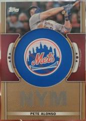 Pete Alonso [Gold] #TLP-PA Baseball Cards 2023 Topps Team Logo Patch Prices