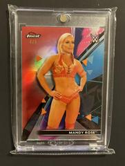 Mandy Rose [Red] Wrestling Cards 2021 Topps Finest WWE Prices