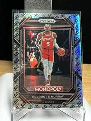 Dejounte Murray [GO Space] #2 Basketball Cards 2022 Panini Prizm Monopoly Prices