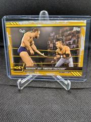 Kushida def. Timothy Thatcher [Gold] #90 Wrestling Cards 2021 Topps WWE NXT Prices