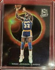 Magic Johnson Basketball Cards 2021 Panini Spectra Solar Eclipse Prices
