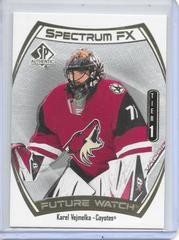 Karel Vejmelka Hockey Cards 2021 SP Authentic Spectrum FX Prices
