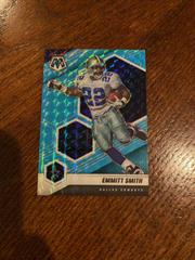 Emmitt Smith [Blue Fluorescent] Football Cards 2021 Panini Mosaic Prices