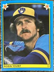Robin Yount #18 Baseball Cards 1983 Fleer Stickers Prices